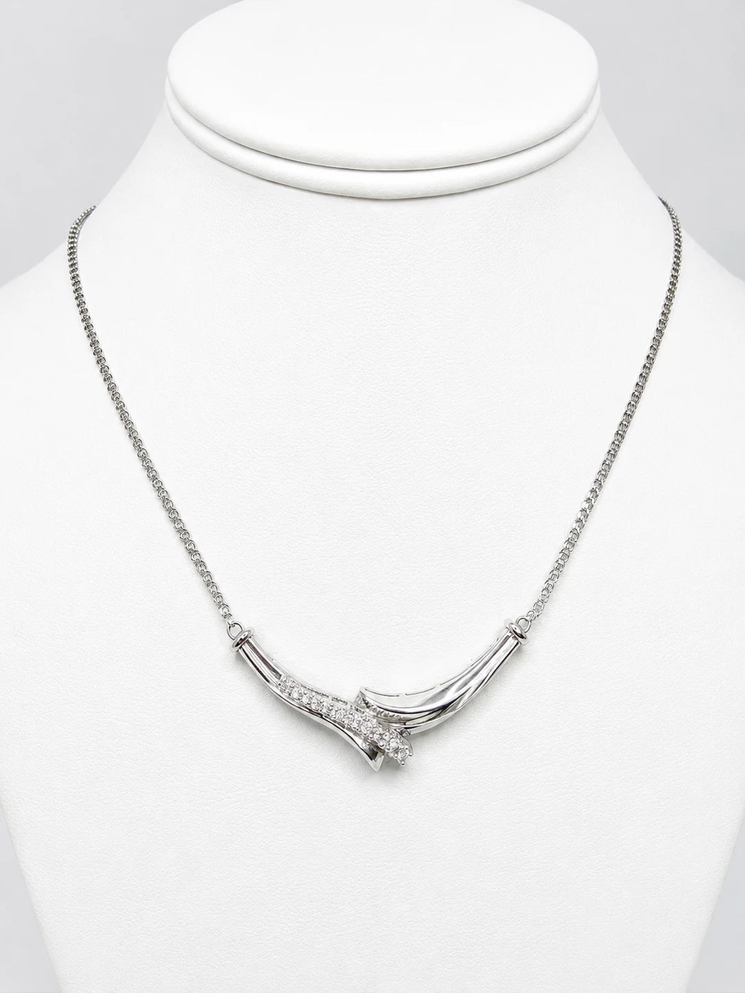 White Gold with Diamonds