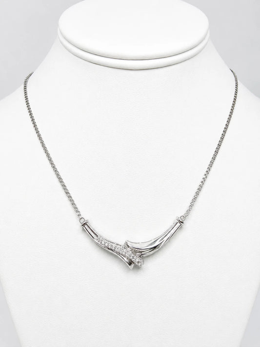 White Gold with Diamonds